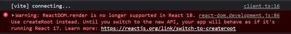 React