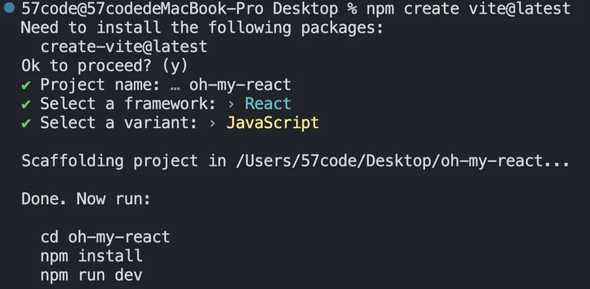 React